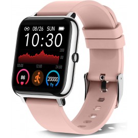 Donerton Smart Watch, Fitness Tracker for Women, 1.4" TFT LCD Screen Smartwatch with Heart Rate and Sleep Monitor, IP67 Waterproof Activity Tracker with Pedometer, Fitness Watch for Android and iOS